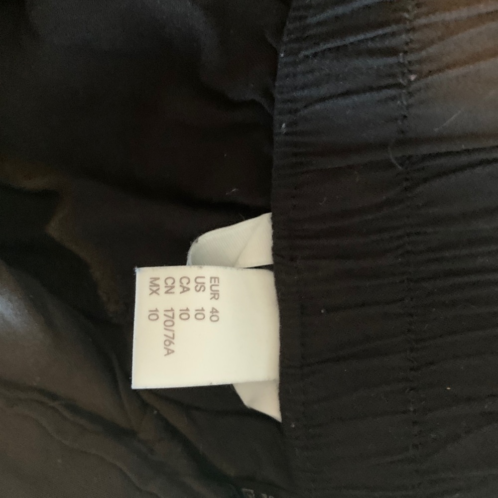 Women’s black shorts size 10